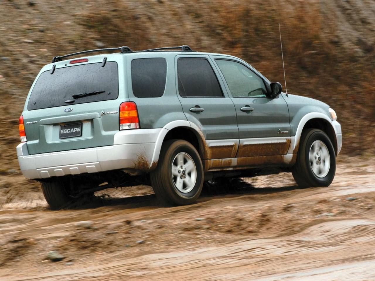 обои Ford Escape месит грязь фото