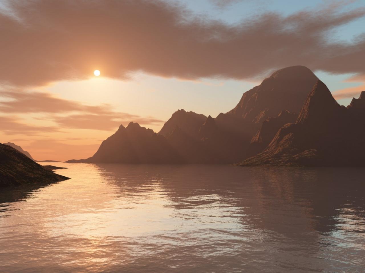 обои 3D Islands II фото