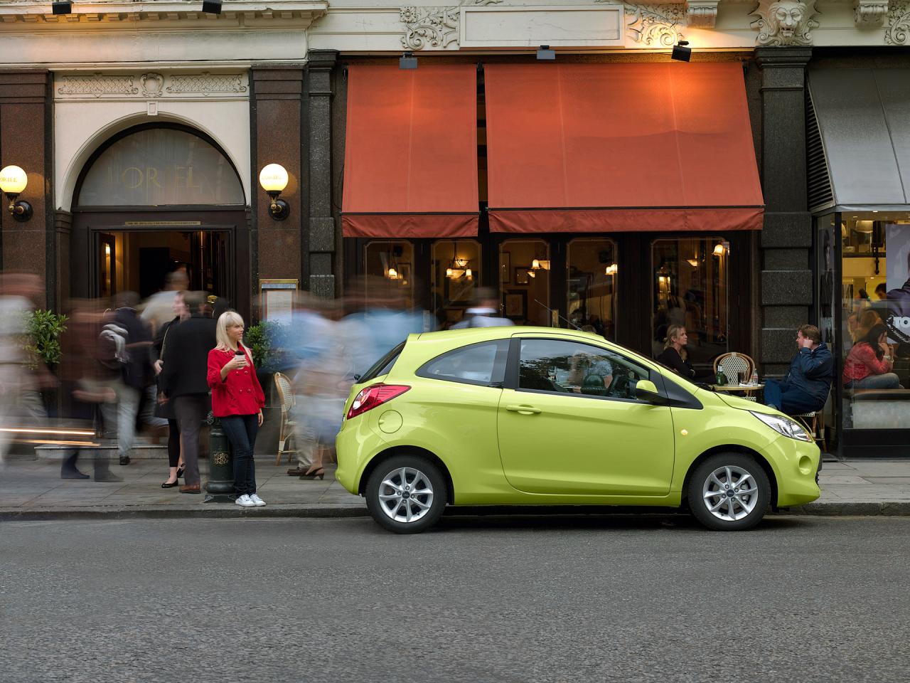 обои Ford Ka время остановислось фото