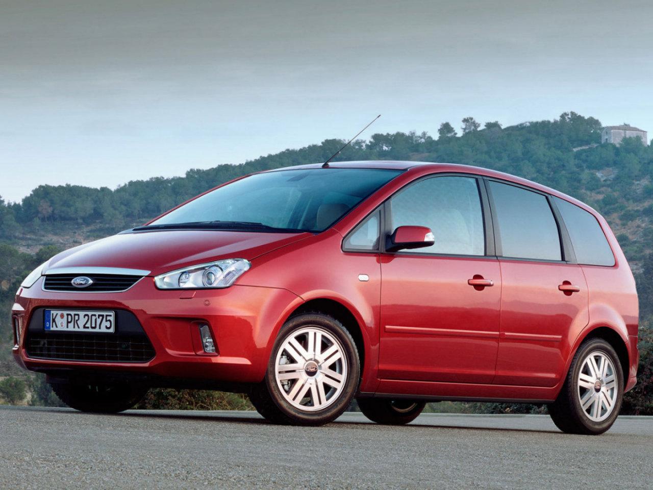 обои Ford C-Max красный фото