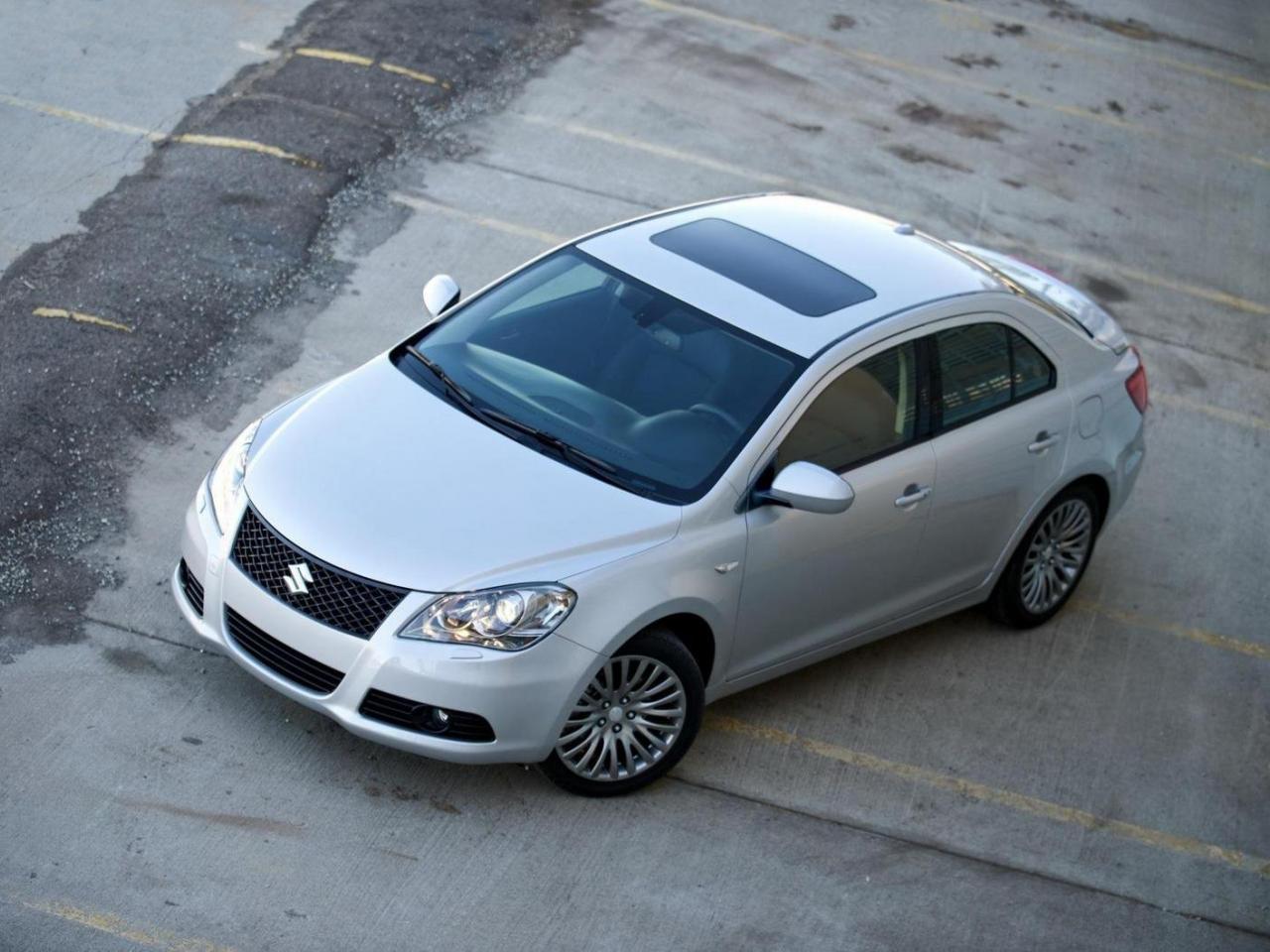 обои Suzuki Kizashi вид сверху фото