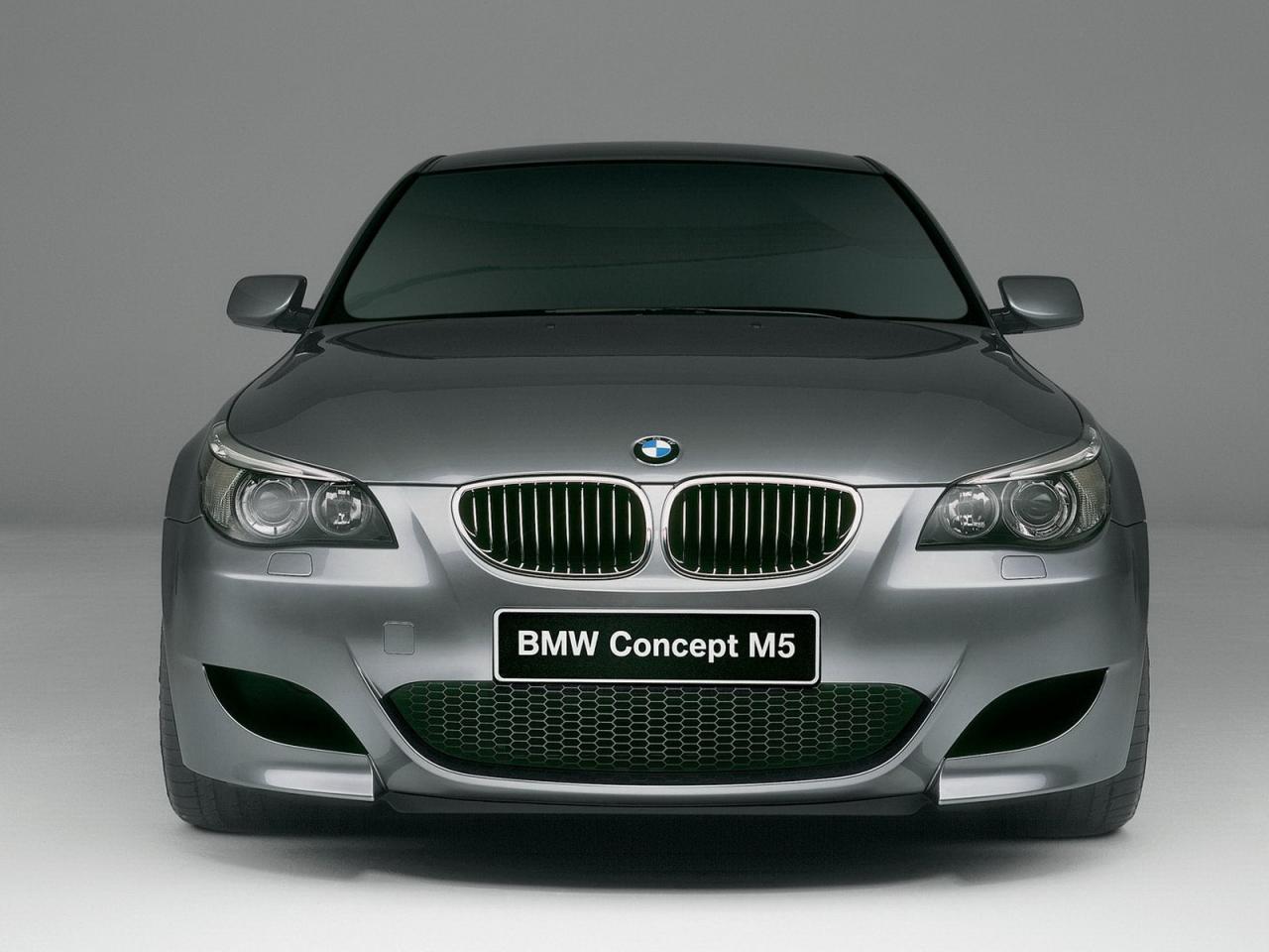 обои BMW M5 Concept вид спереди_ фото