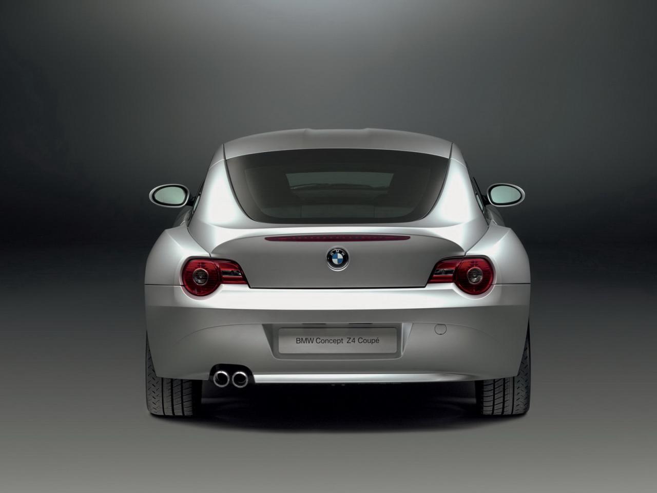 обои BMW Z4C вид сзади фото