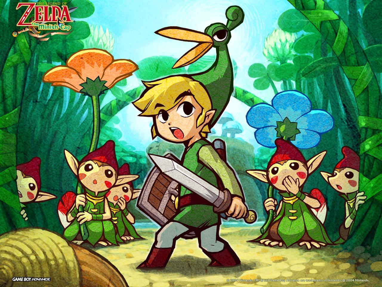 обои The Legend of Zelda Minish Cap фото