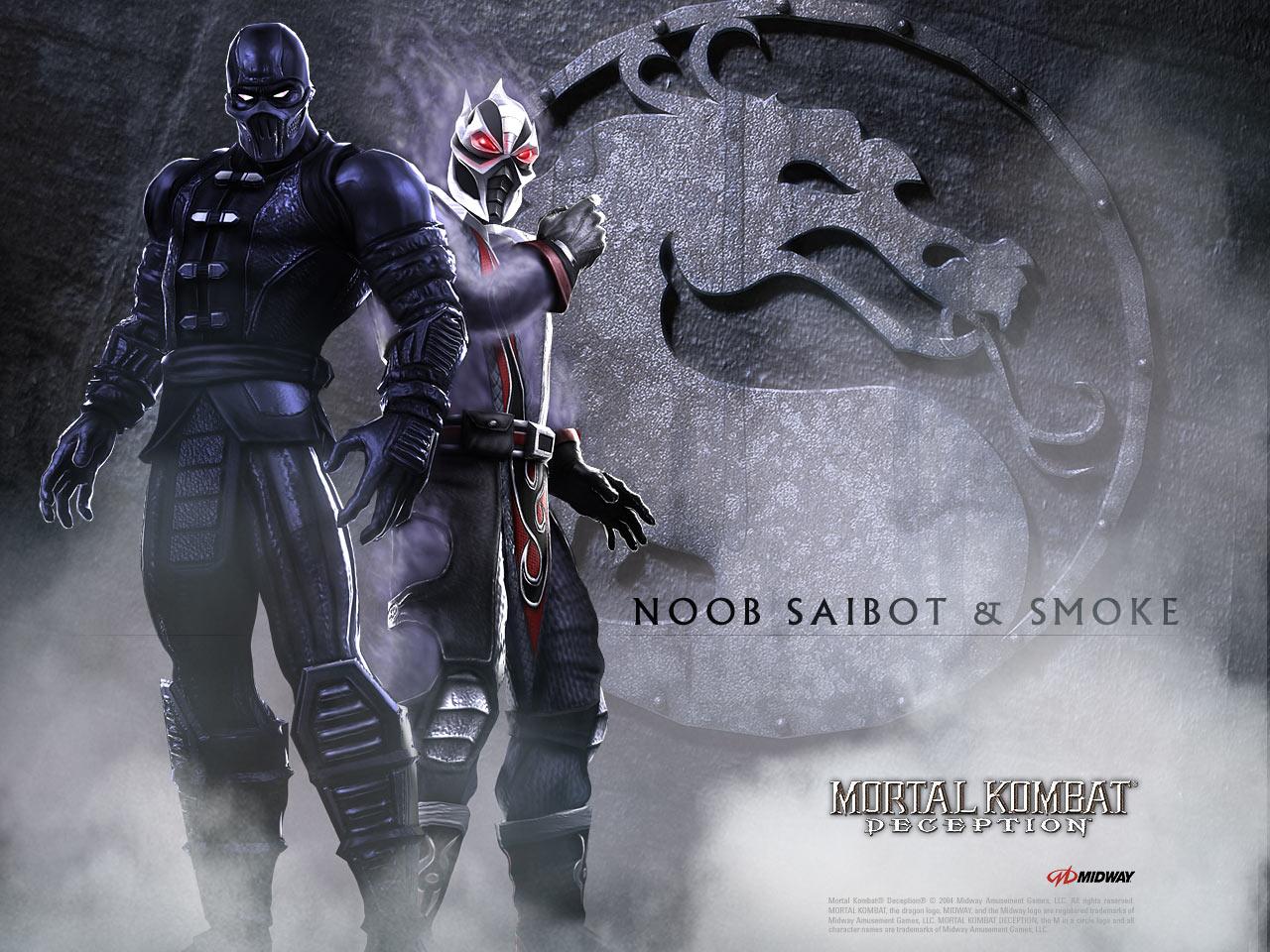 обои Games Noob Saibot smoke фото