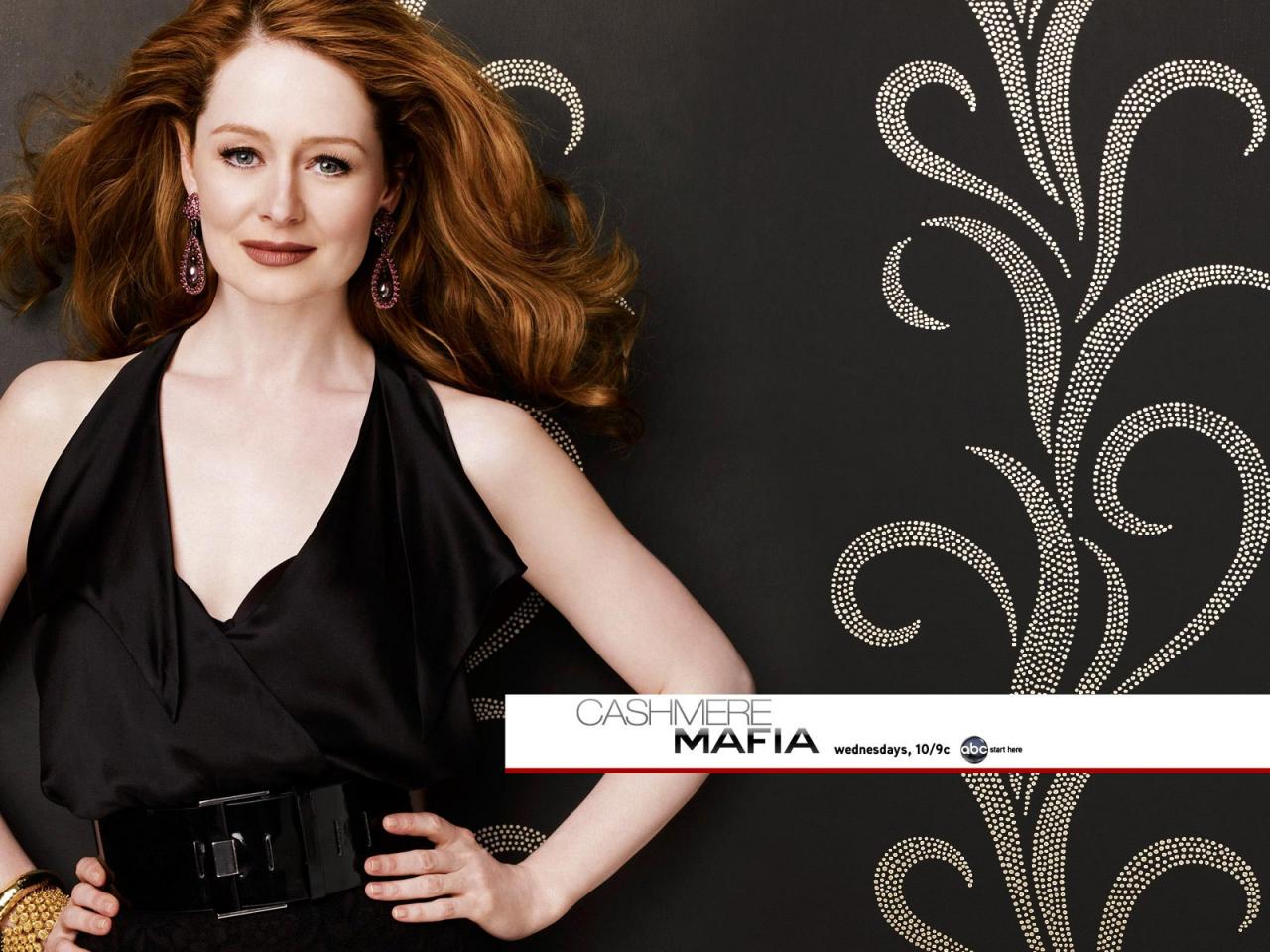 обои Cashmere Mafia (ABC TV Series),   2008,   Miranda Otto as Juliet фото