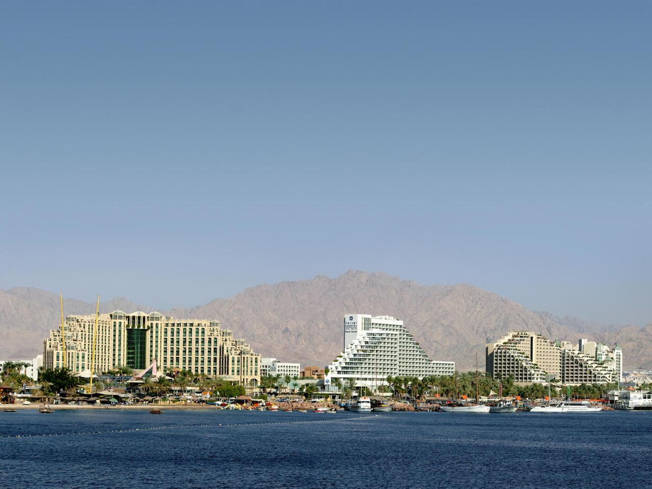 обои Eilat Hotels View,   Red Sea,   Eilat,   Israel фото