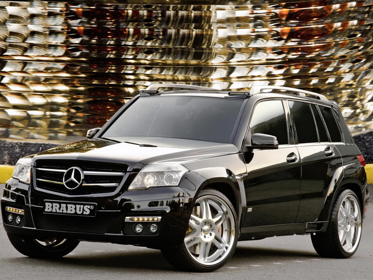 обои MB GLK brabus   вид с камеры с другого обзора фото