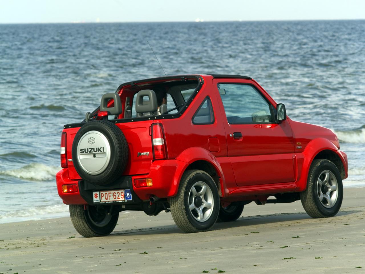 обои Suzuki Jimny красный фото