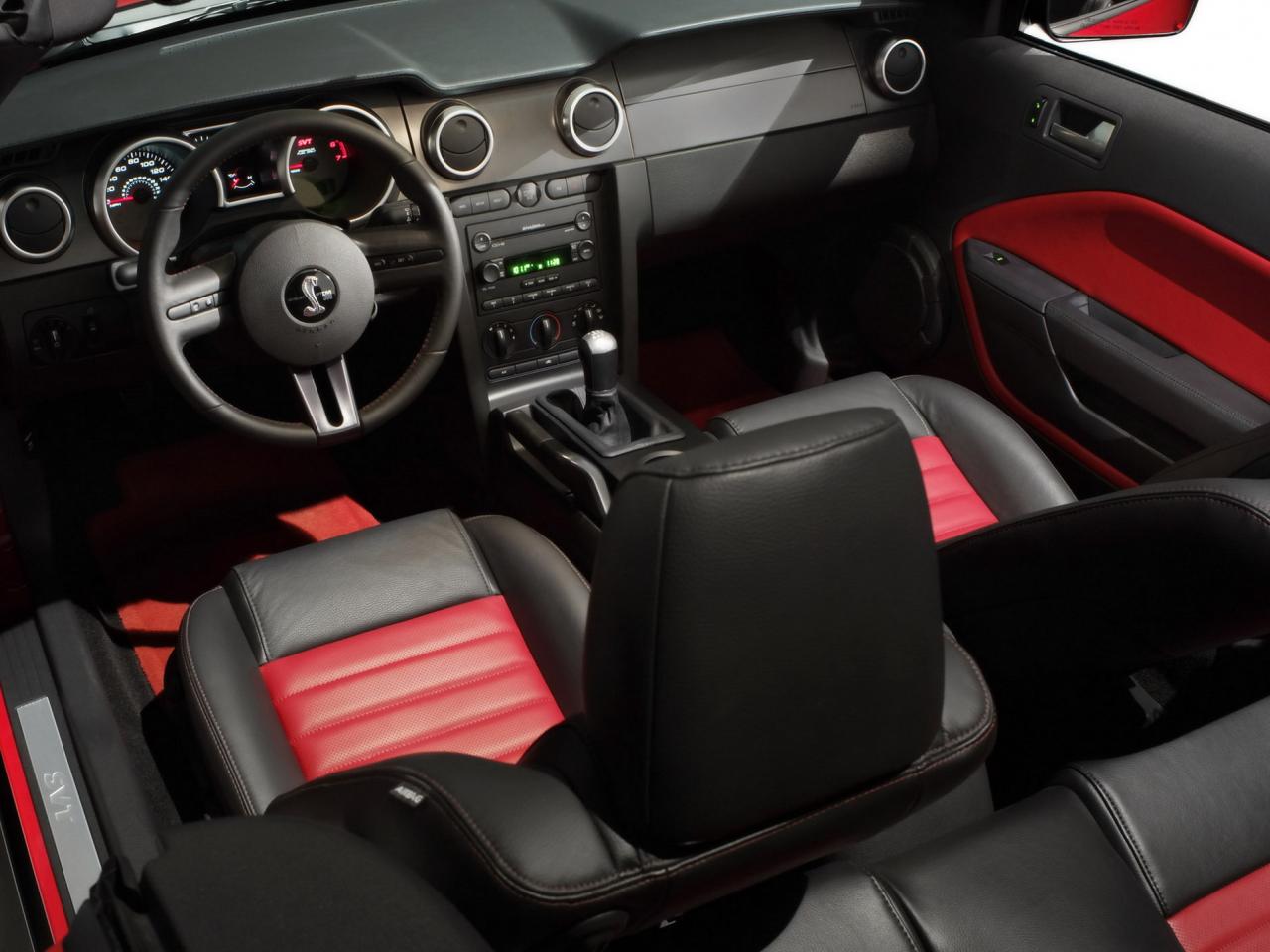 обои Shelby Mustang GT500 interior фото