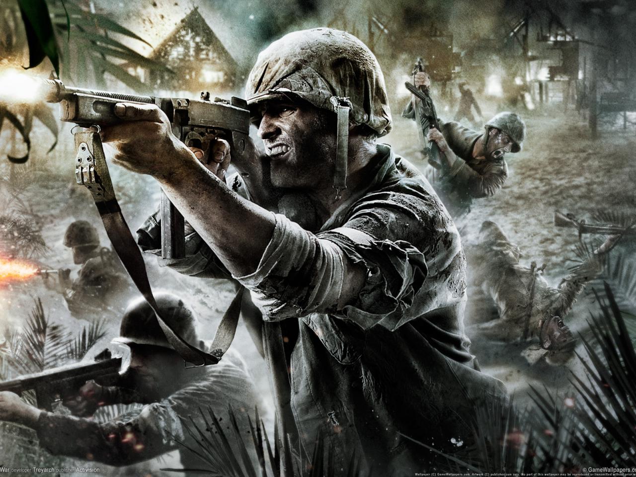 обои Game Call of duty 5 world at war фото