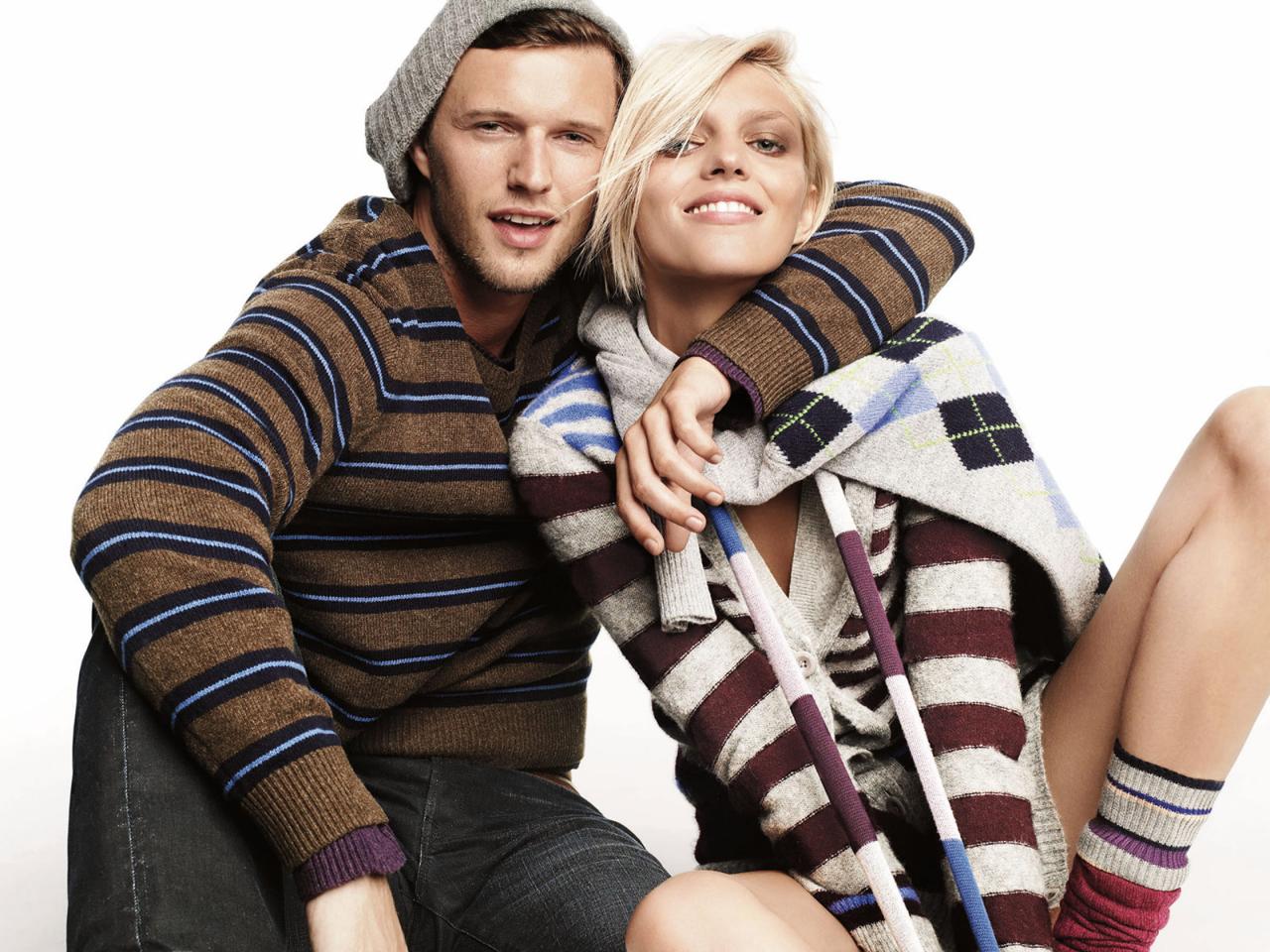 обои Anja Rubik and Sasha Knezevic фото