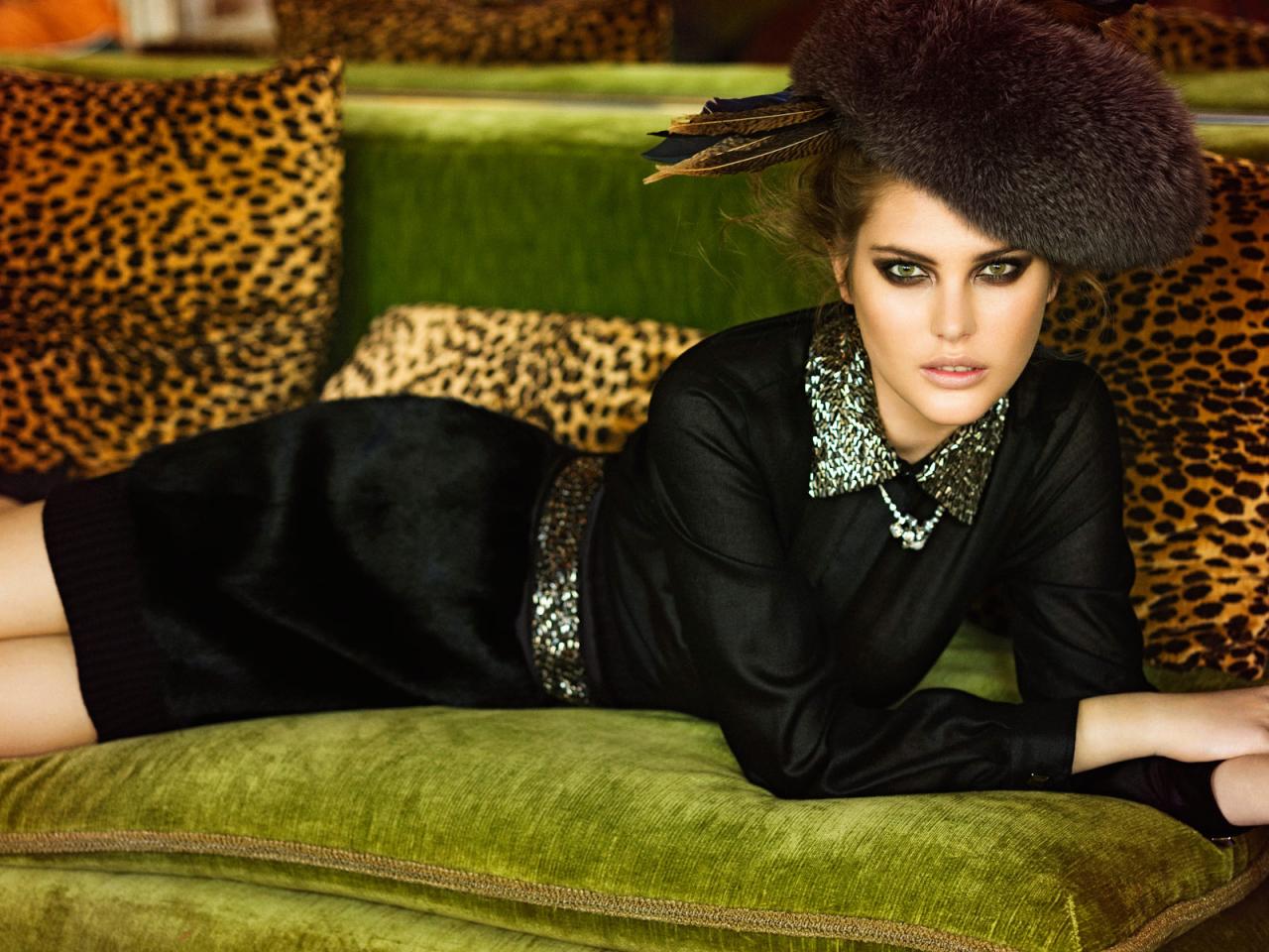 обои Catherine McNeil for Vogue Italia фото