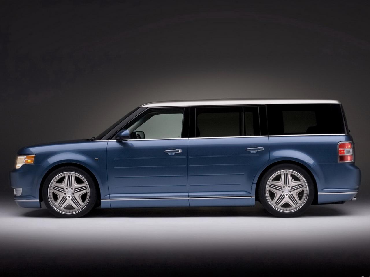 обои Ford flex вид авто под углом фото