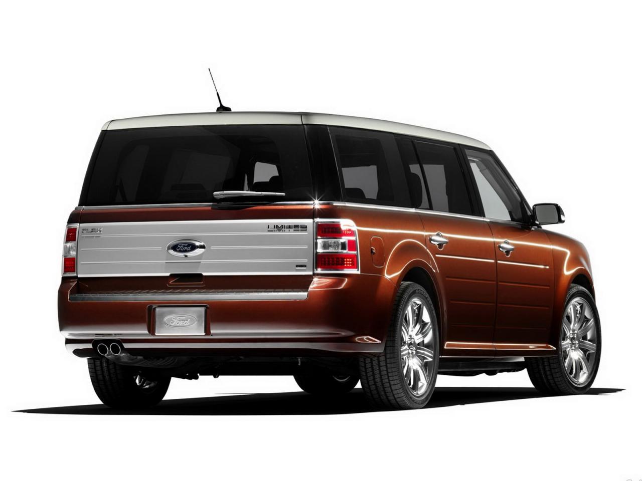 обои Ford flex вид авто сзади фото