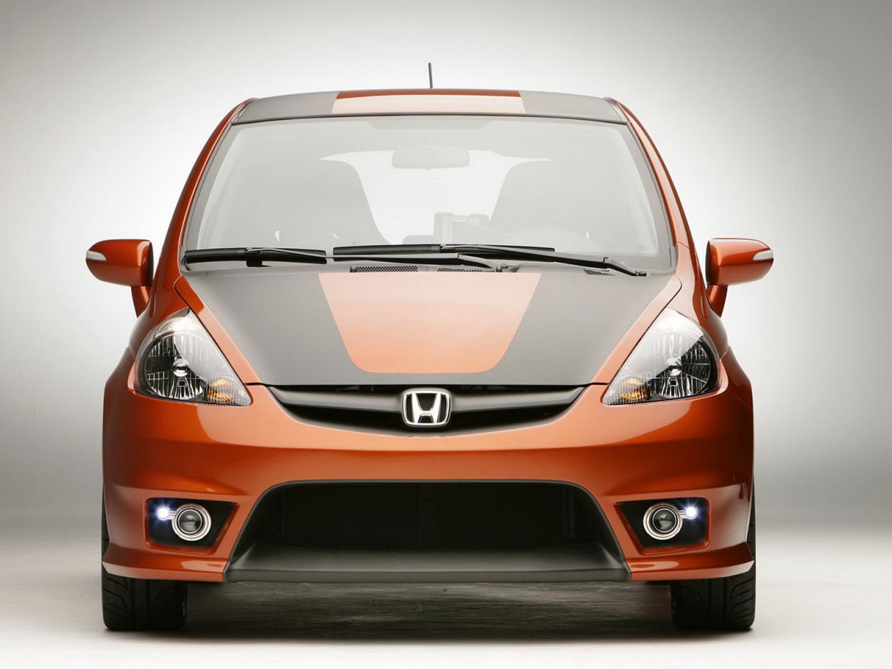 обои Honda Fit extreme вид авто спереди фото