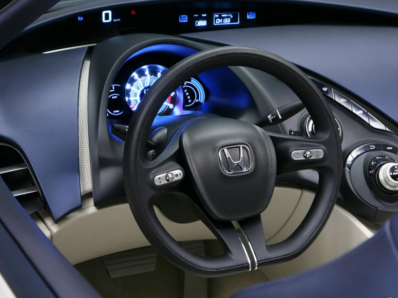 обои Honda OSM Concept вид изнутри машины фото