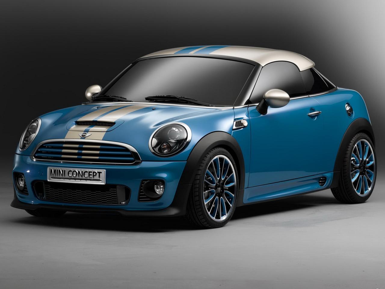 обои Mini coupe concept вид авто в салоне фото