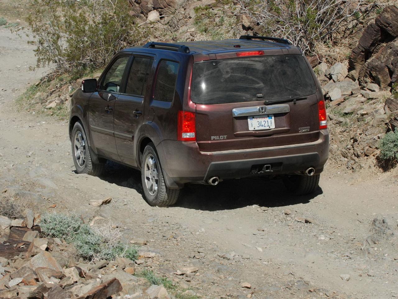 обои Honda pilot вид авто с развороту фото