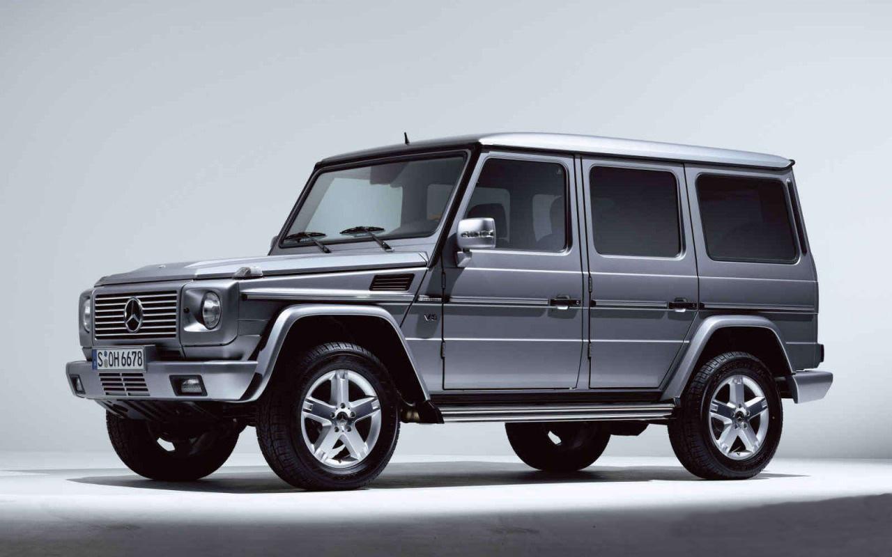 обои Mercedes-Benz G500 в студии фото