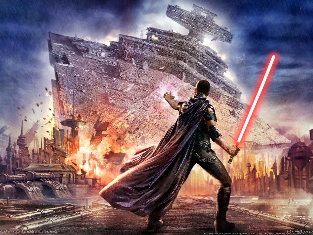 обои Star wars the force unleashed фото