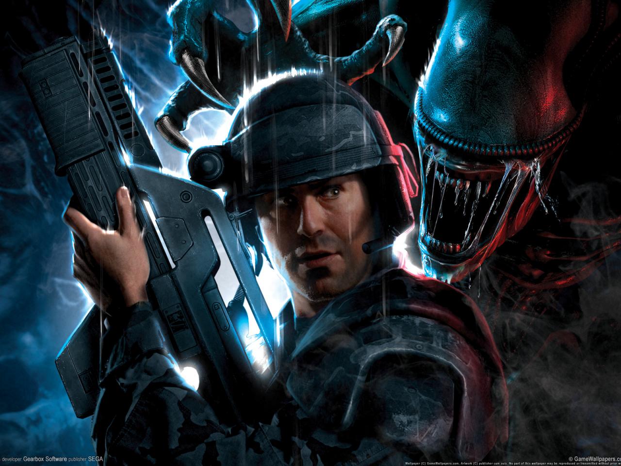 обои Game aliens colonial marines фото