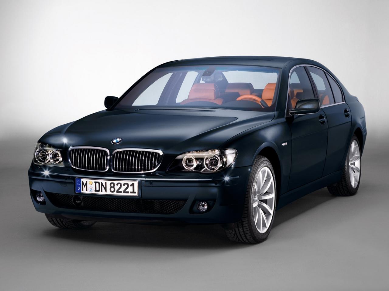 обои Bmw 7 special edition exclusive front angle фото