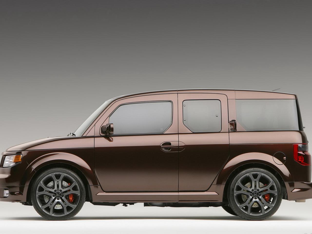 обои Honda element SC вид авто сбоку с другого плана фото