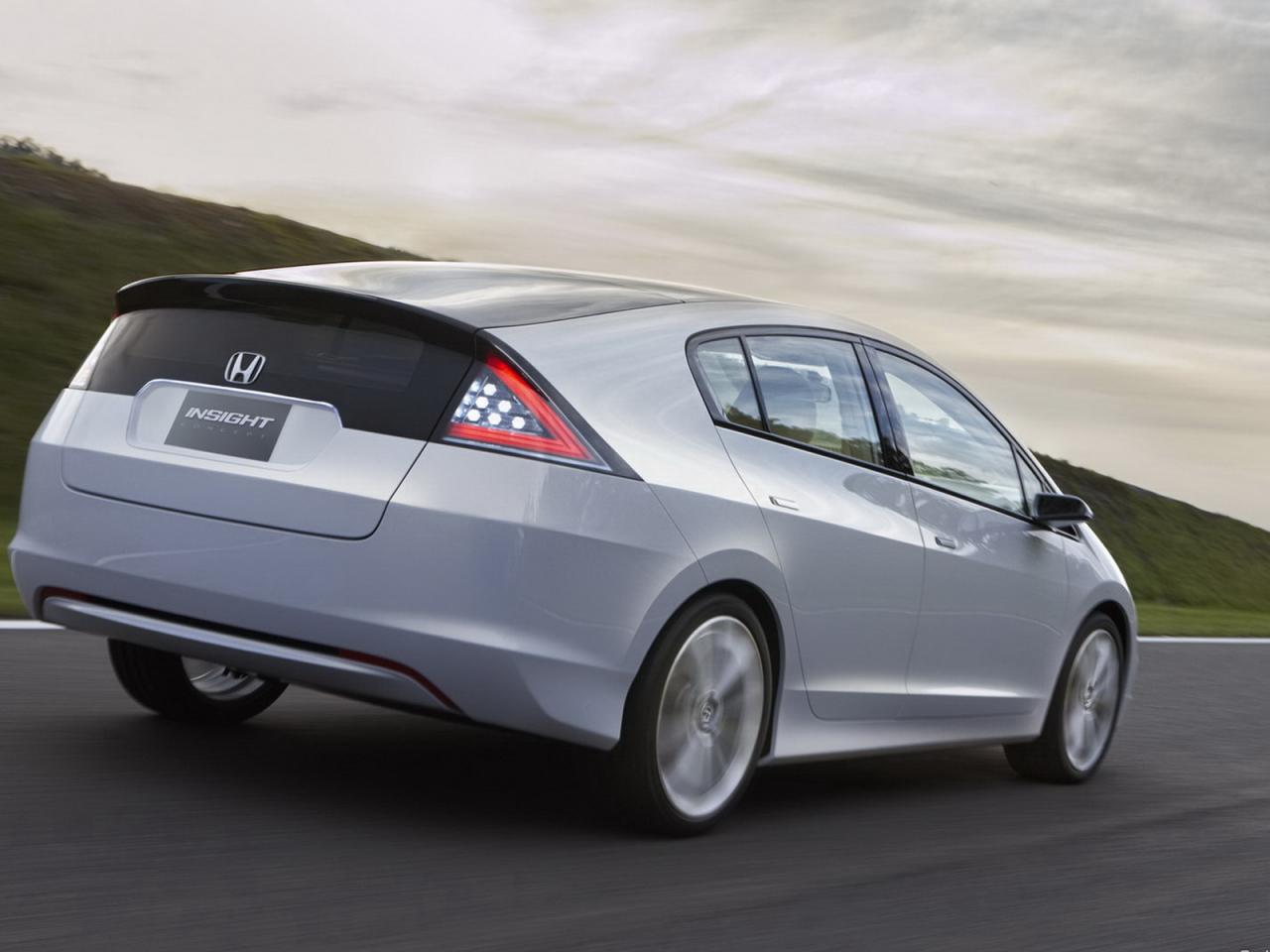 обои Honda insight concep вид авто сзади фото