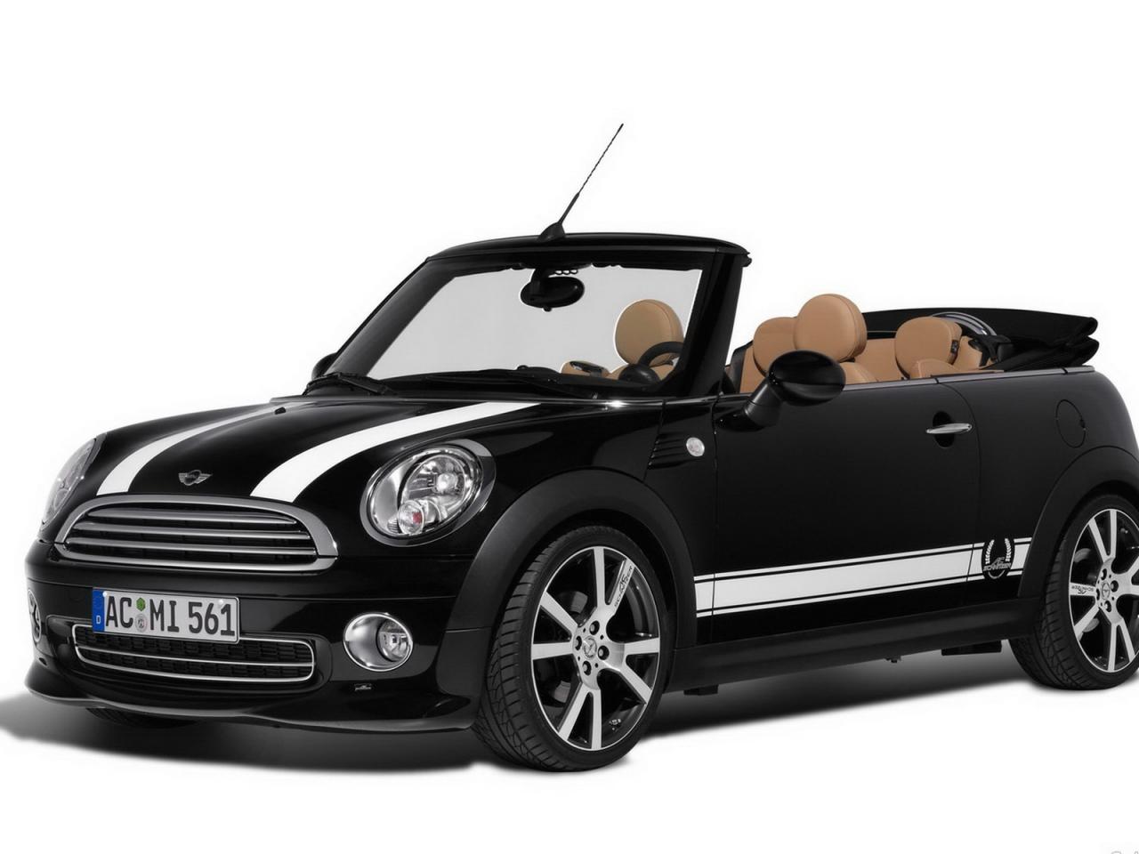 обои Mini cooper AC вид авто наискосок фото