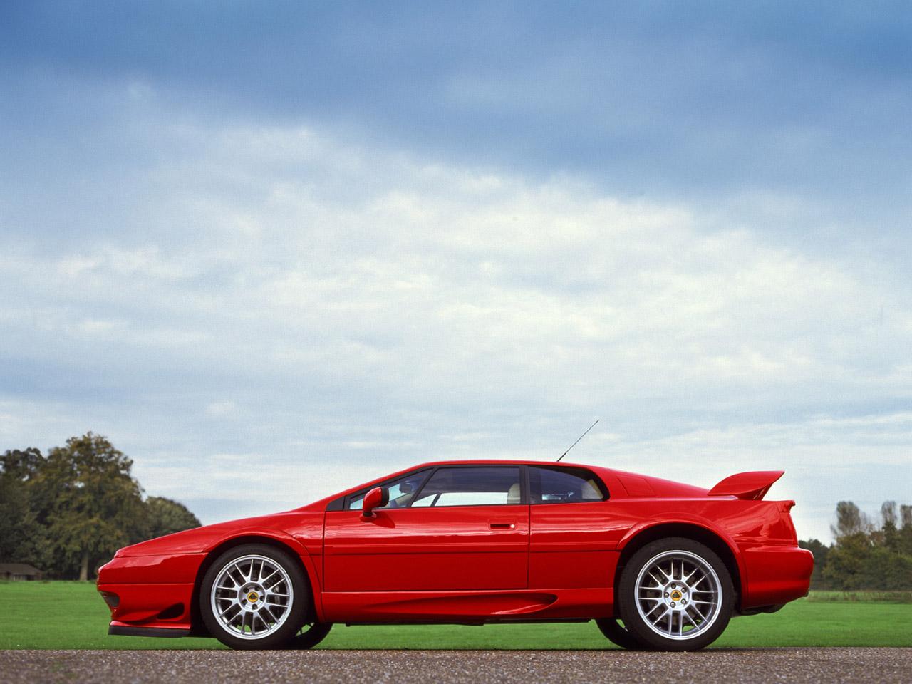 обои Lotus Esprit Red Sky фото