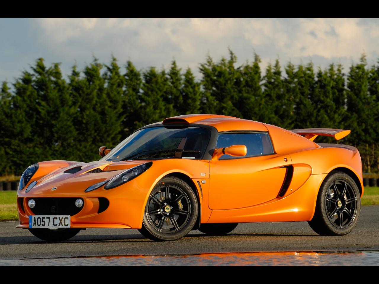 обои Lotus Exige S Performance Package Side Angle фото