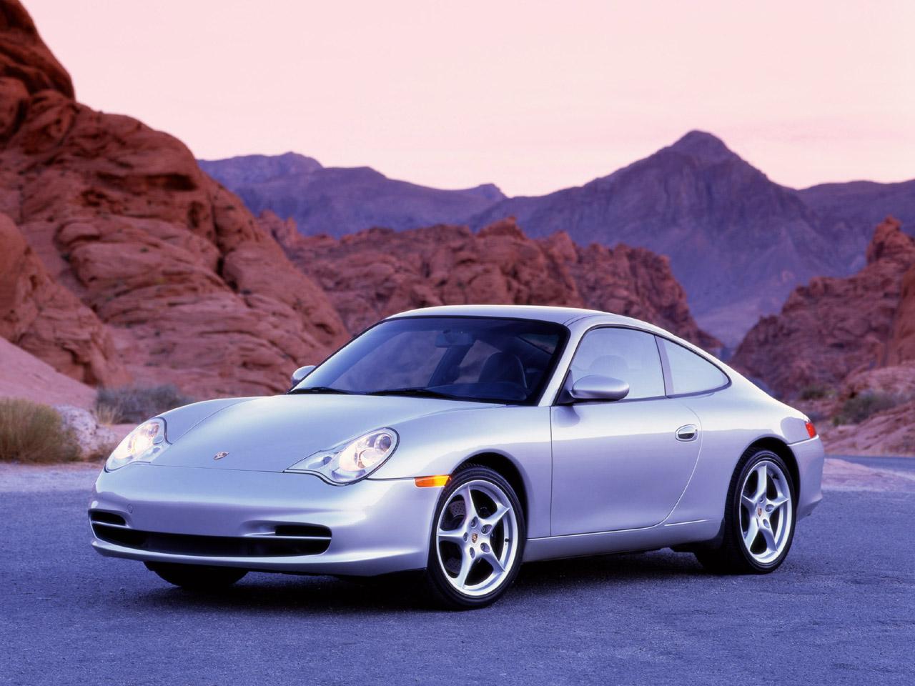 обои Porsche 911 Carrera Silver Mountainview фото