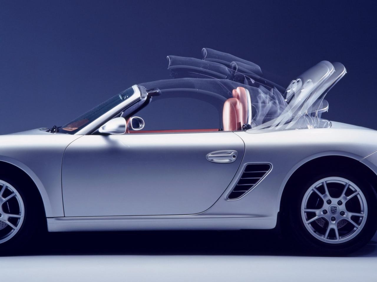 обои Porsche Boxster Convertible Top фото