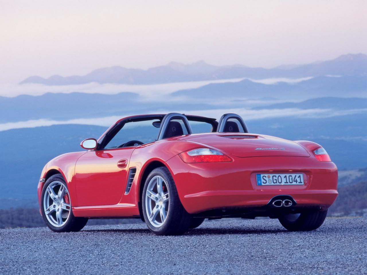 обои Porsche Boxster S RA фото