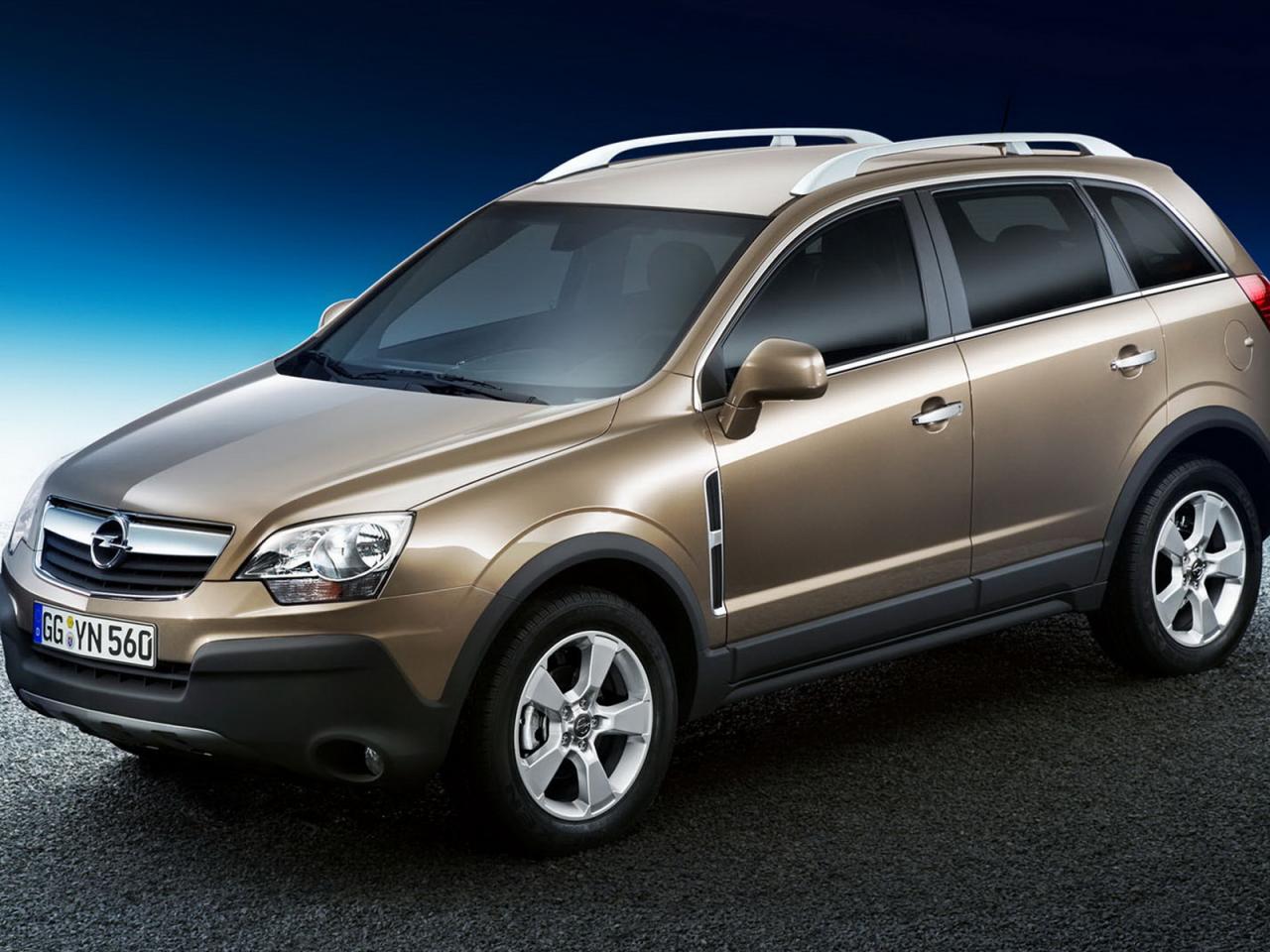 обои Opel Antara вид авто под углом фото