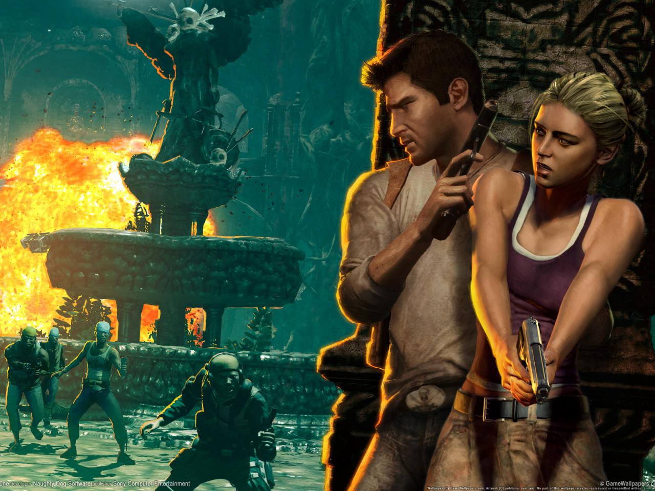 обои Uncharted drakes fortune фото