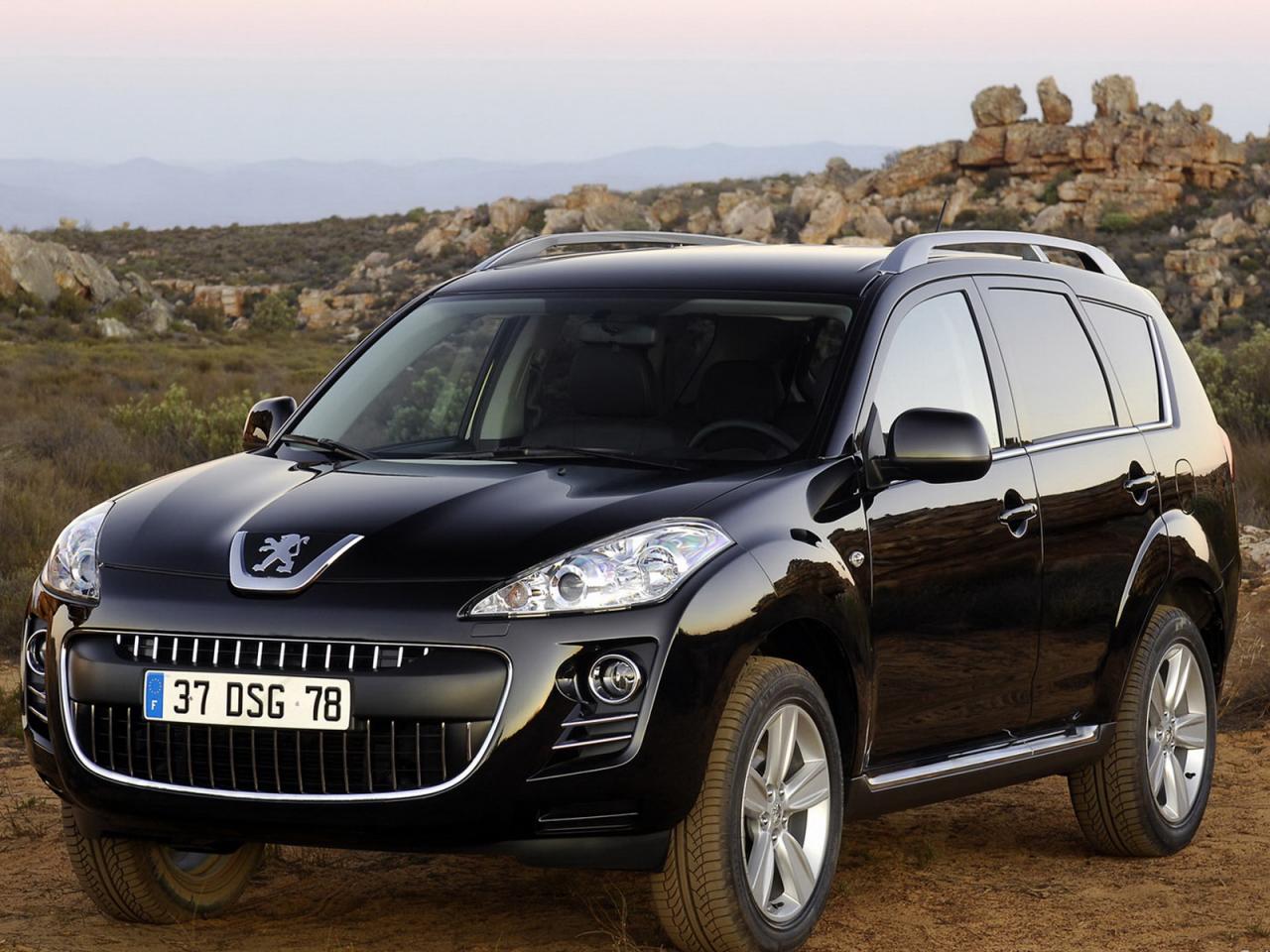 обои Peugeot 5F4007 вид авто спереди под другим ракурсом фото