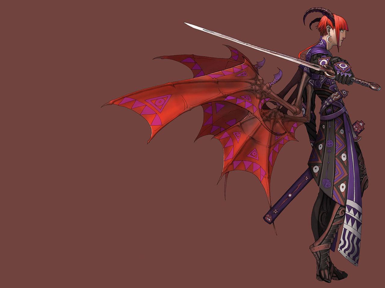 обои Ангел дракона фото