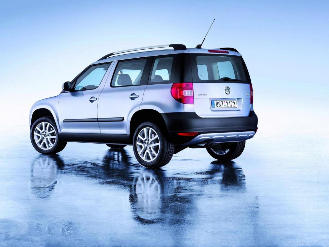 обои Skoda Yeti в студии фото