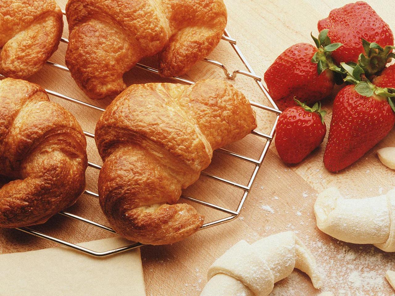 обои Bread croissants фото