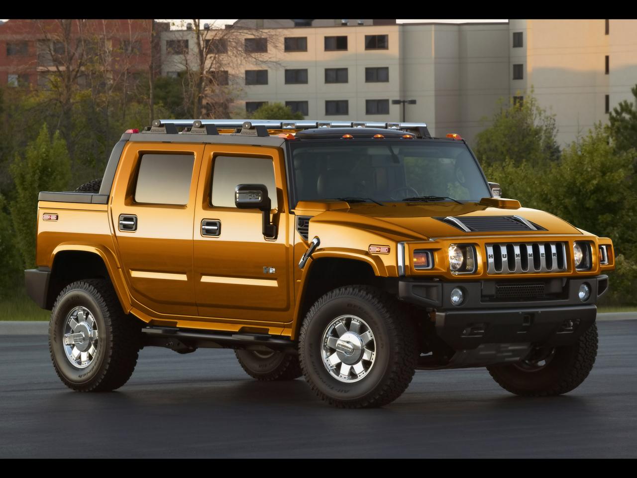 обои Hummer H2 SUT Limited Edition Fusion Orange SA фото