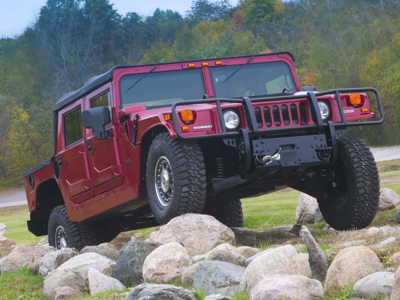 обои Hummer H1 Alpha FA Rocks фото