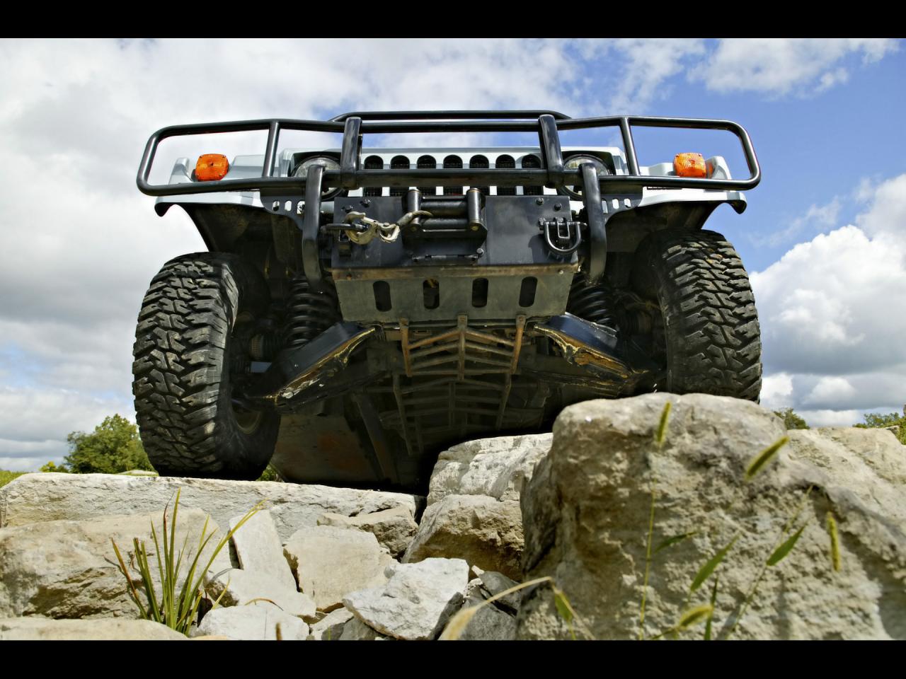 обои Hummer H1 Climbing Rocks 3 фото