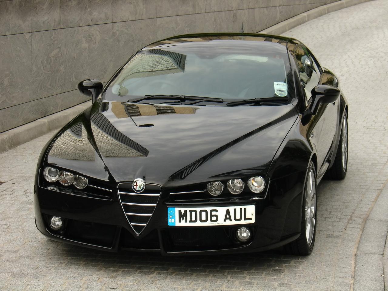 обои Autodelta Alfa Romeo Brera J5 3 2 C Front Angle Closeup фото