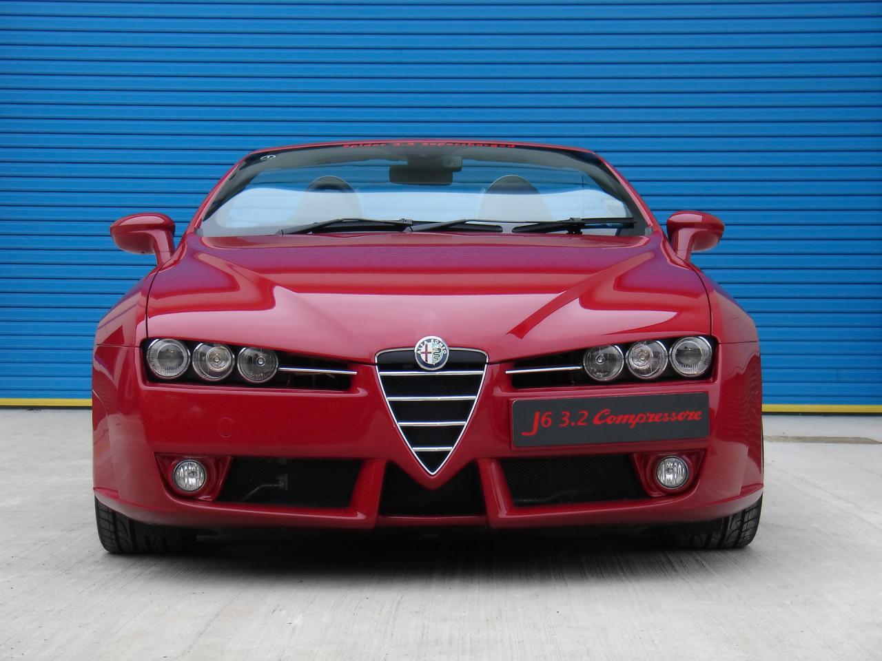 обои Autodelta Alfa Romeo Spider J6 3 2 C Front фото