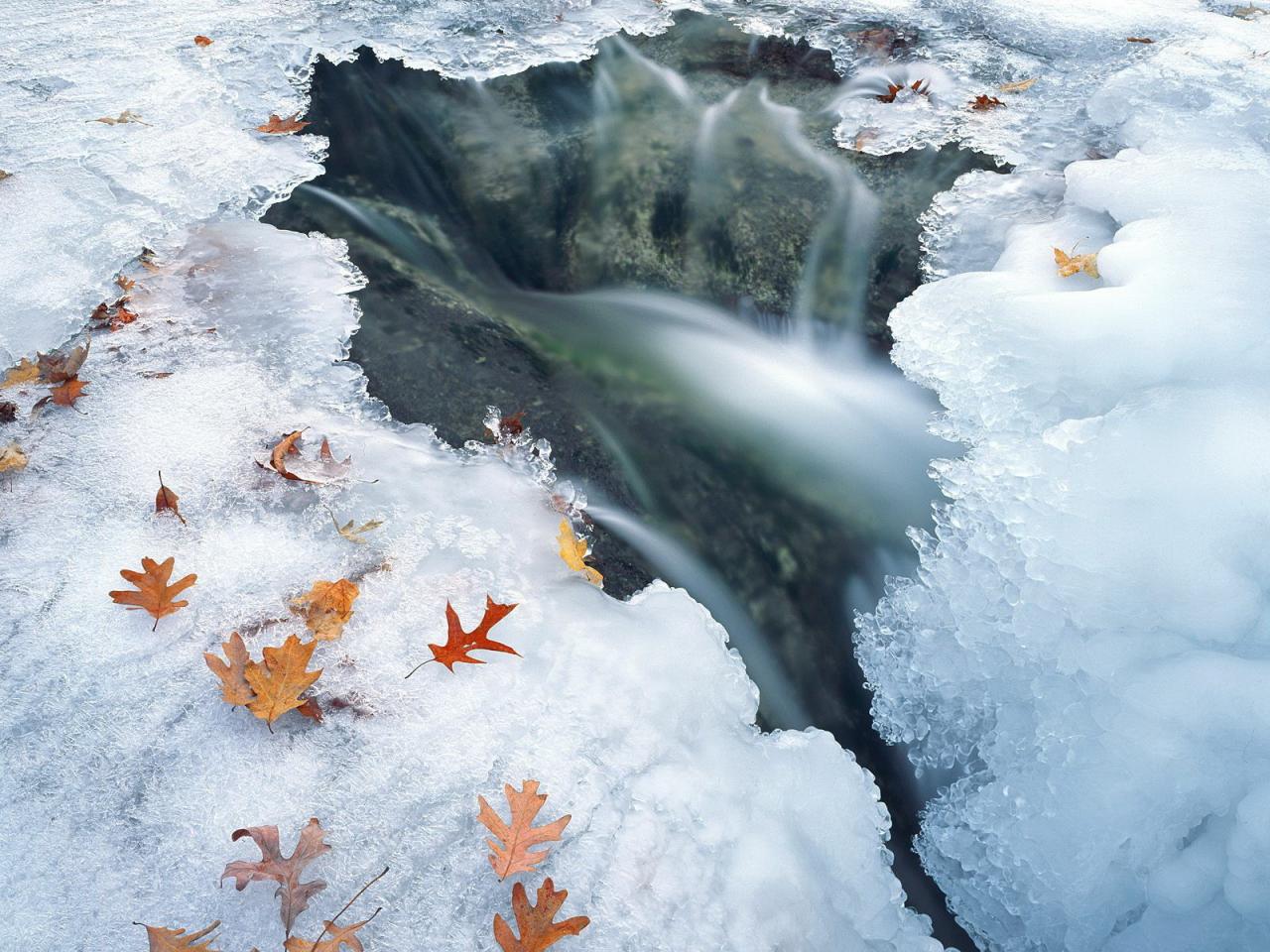 обои Холодные водопады фото