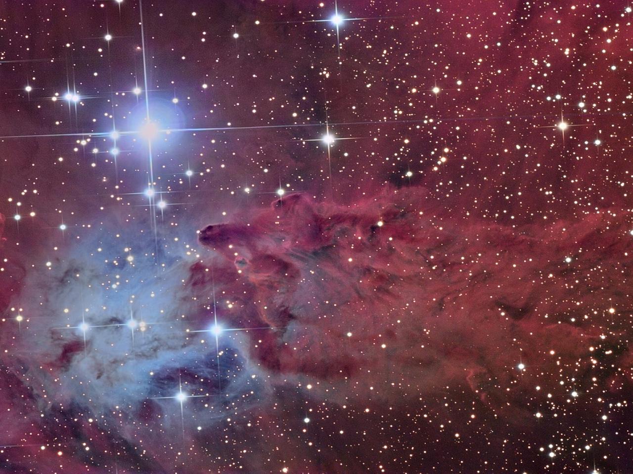 обои Fox fur nebula eagle nebula фото