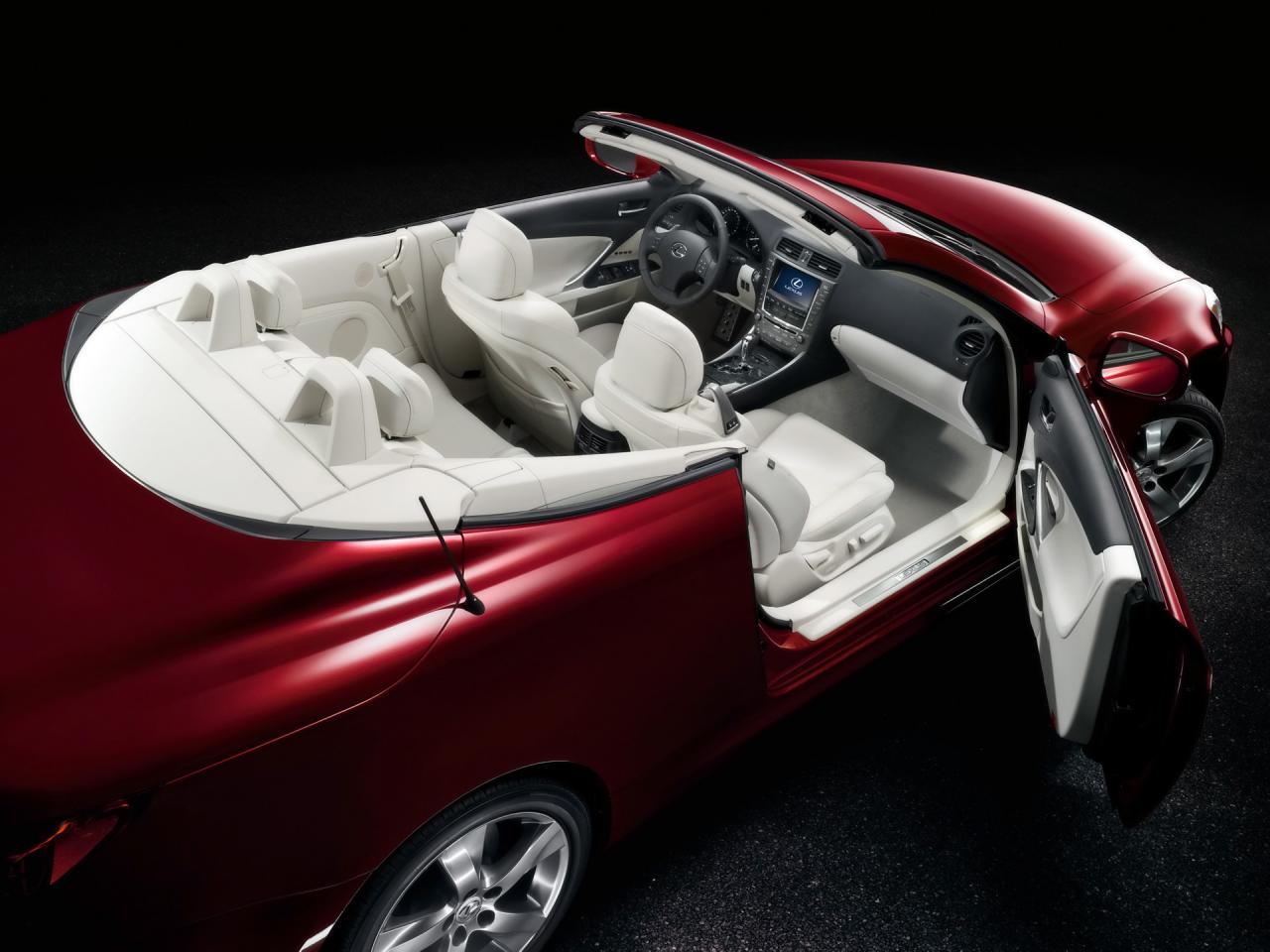 обои Lexus IS 250C Interior фото