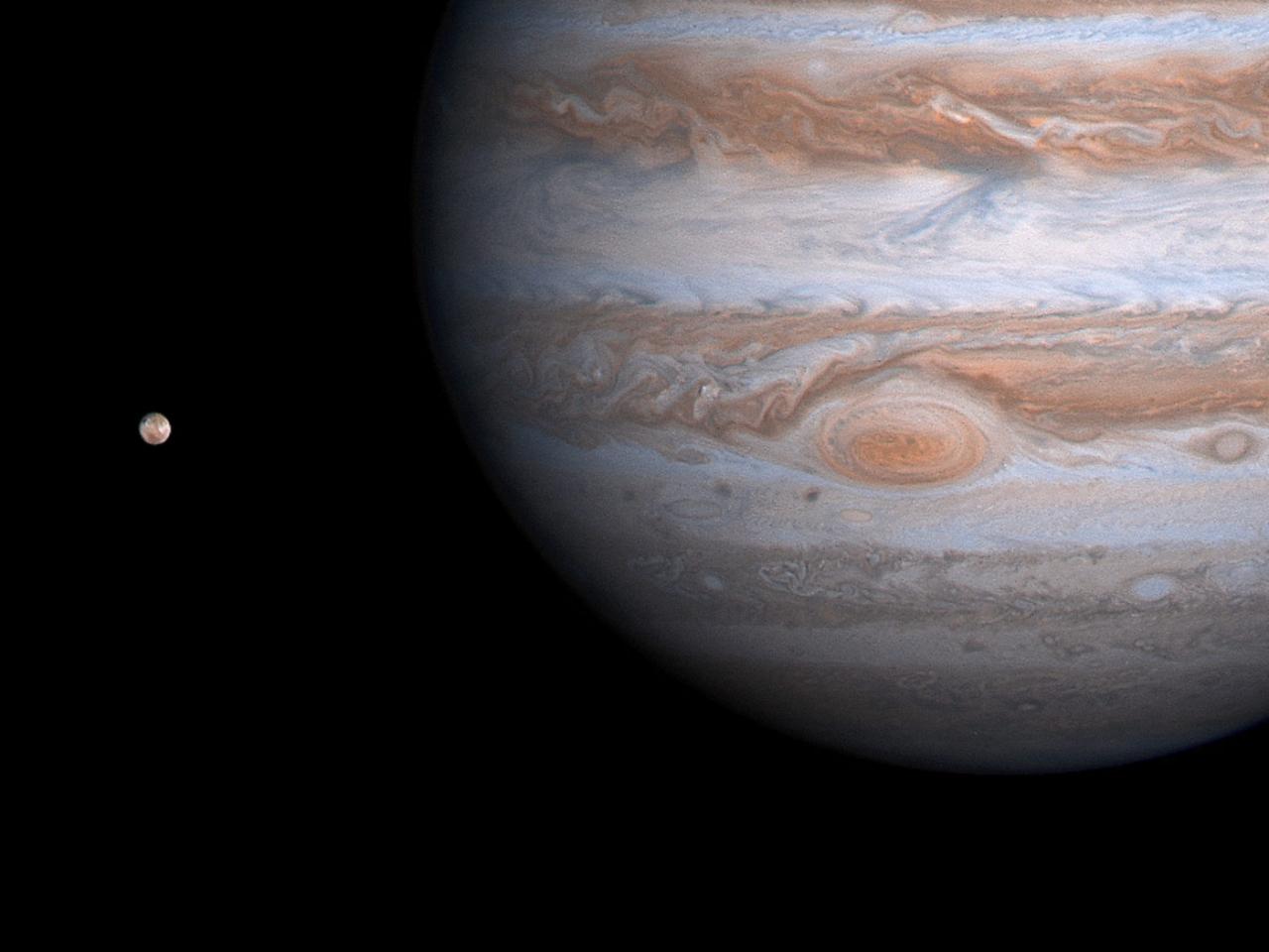 обои Jupiter Great Red Spot фото